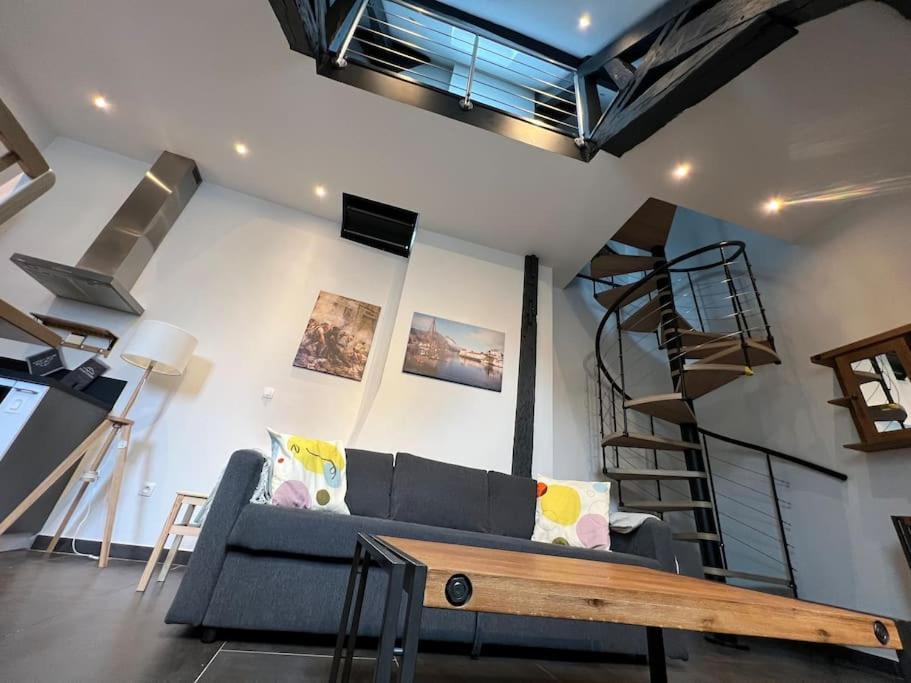 Le Jeannin, Magnifique Duplex 6 Prs - Centre Historique De Dijon Lejlighed Eksteriør billede